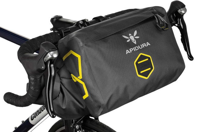 Apidura - geanta mica ghidon bicicleta Expedition Accessory Pocket 4.5 litri - negru gri