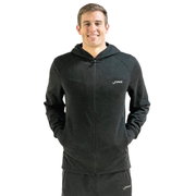Finis - hanorac bumbac cu fermoar pentru barbati Tech Jacket Mens - negru