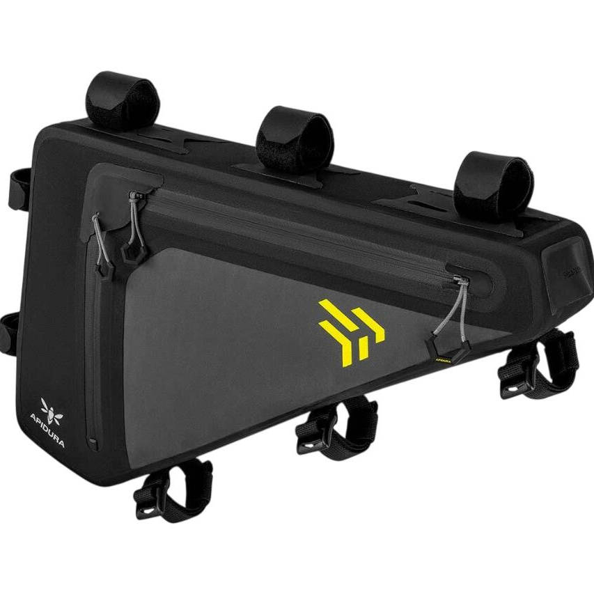 Bicycle Bags & Panniers Apidura - geanta cadru bicicleta Backcountry2.0 Full Frame Pack 4 litri - negru gri galben