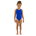 Finis - Costum de baie intreg Fete Bladeback - albastru intens afine