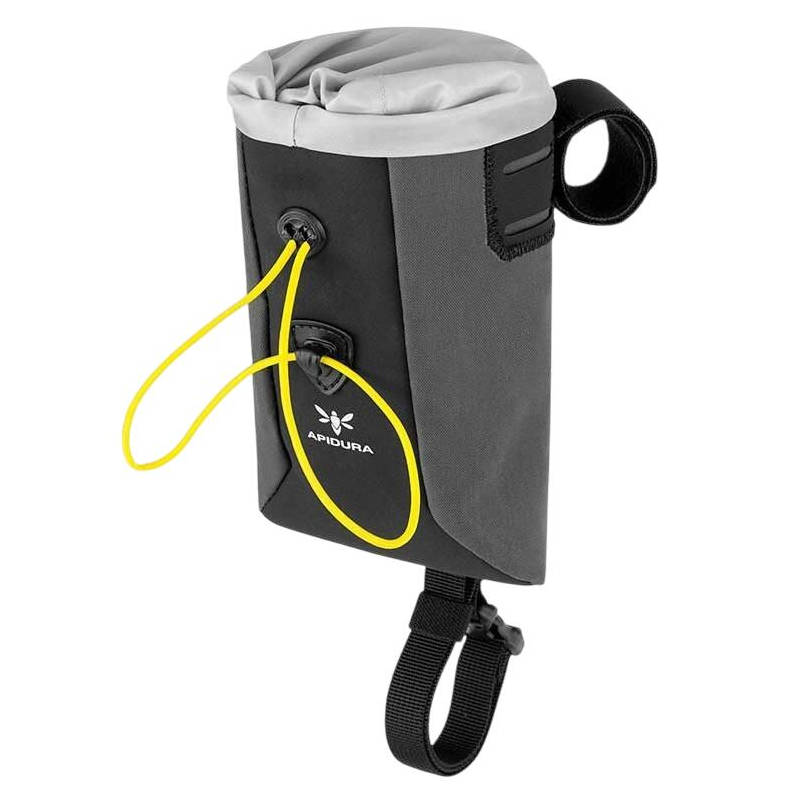 Bicycle Bags & Panniers Apidura - geanta ghidon bicicleta Backcountry 2.0 Food Pouch 0.8 litri - gri negru