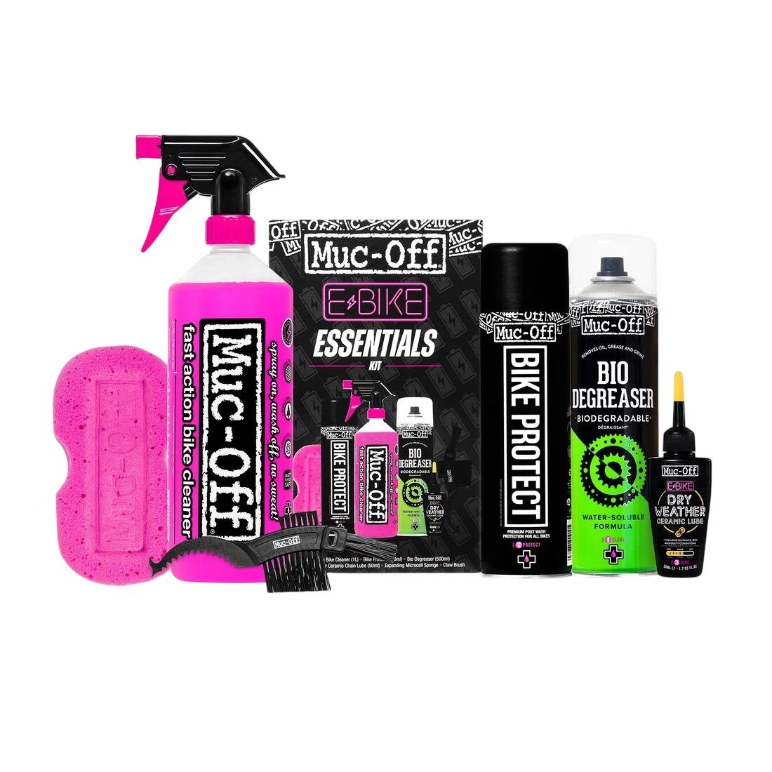Muc-Off Muc-Off - set produse curatare si protectie bicicleta electrica Bicycle Essentials Kit E Bike