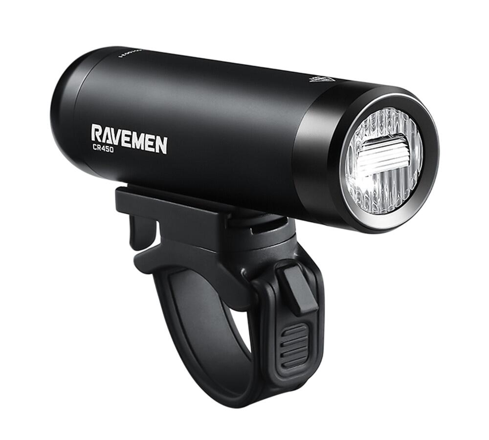 Ravemen Far RAVEMEN CR450 USB 450 lumeni - negru - lentila antiorbire