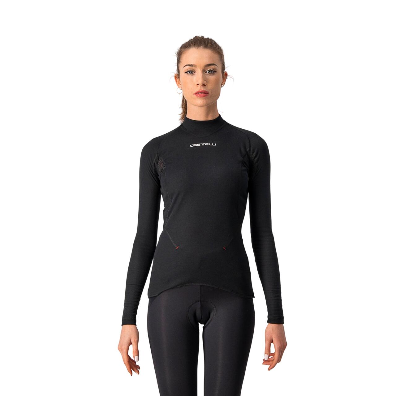 Castelli Castelli Bluza corp cu maneca lunga femei Flanders Warm LS - gri
