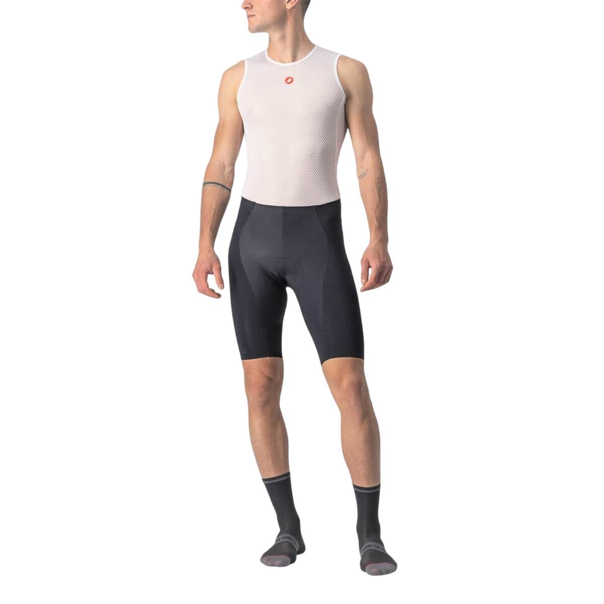 Castelli Castelli - Pantaloni ciclism scurti Free Aero RC shorts - negru