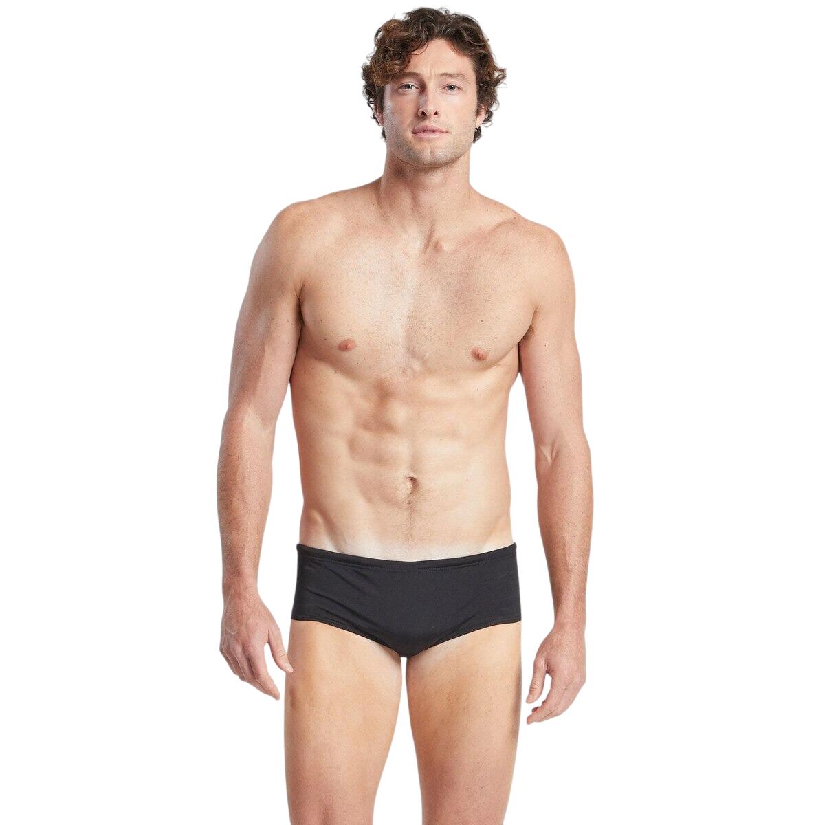 Finis Finis - Slip inot barbati - Aqua Short Solid - Negru