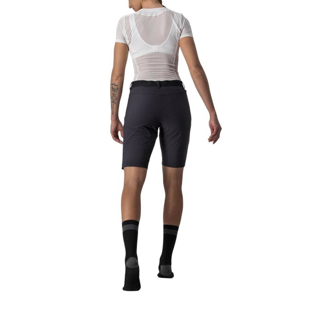Castelli - pantaloni scurti ciclism pentru femei Unlimited W Baggy shorts - negru