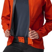 Castelli Commuter Reflex W - jacheta ciclism pentru femei impermeabila portocalie