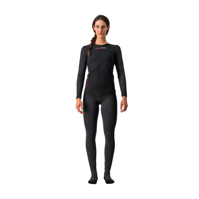 Castelli bluza corp cu maneca lunga pentru femei - Prosecco Tech Long Sleeve Women - negru