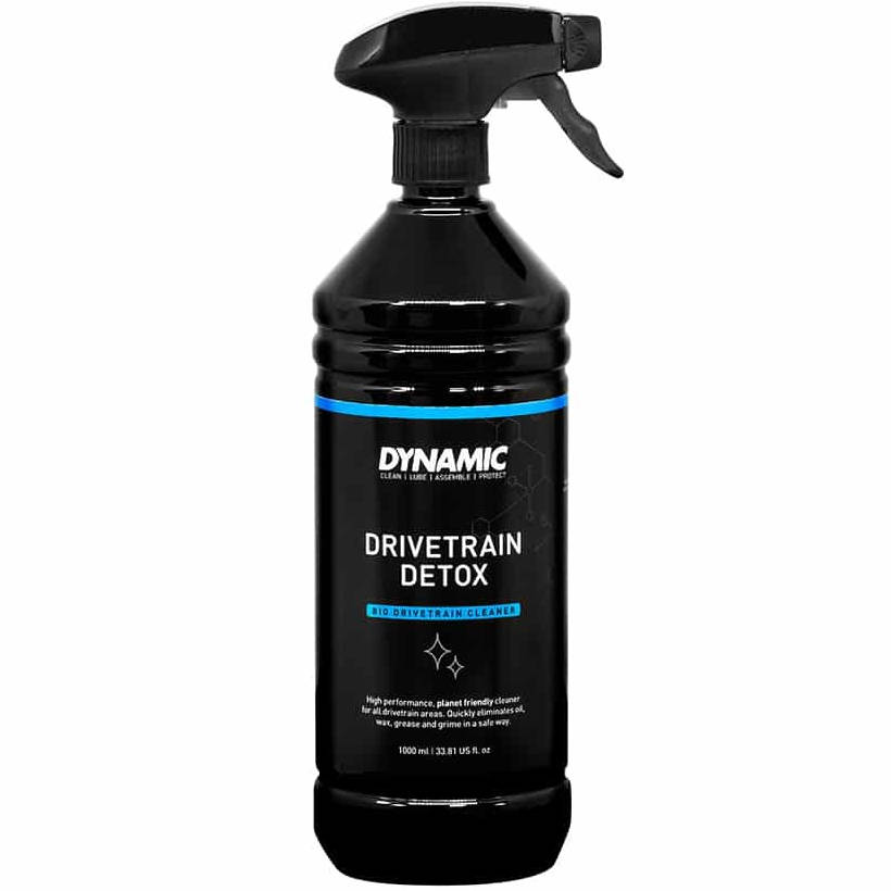 Bicycle Accessories Dynamic Bike Care - Spray bio curatare transmisie bicicleta, cu pulverizator (Bio) Drivetrain Detox Cleaner - sticla 1 litru