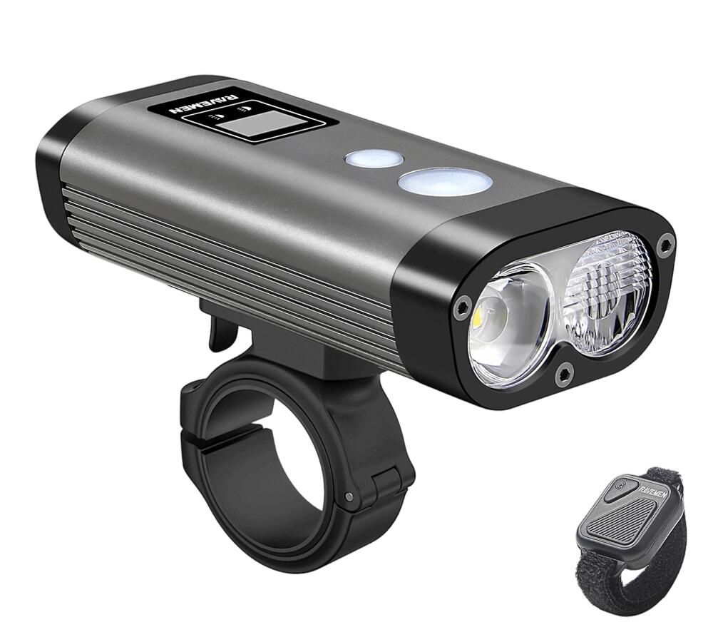Ravemen Far RAVEMEN PR1600 USB 1600 lumeni - gri