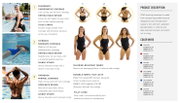 Finis - Costume de baie intreg pentru femei - Skinback Solid - rosu
