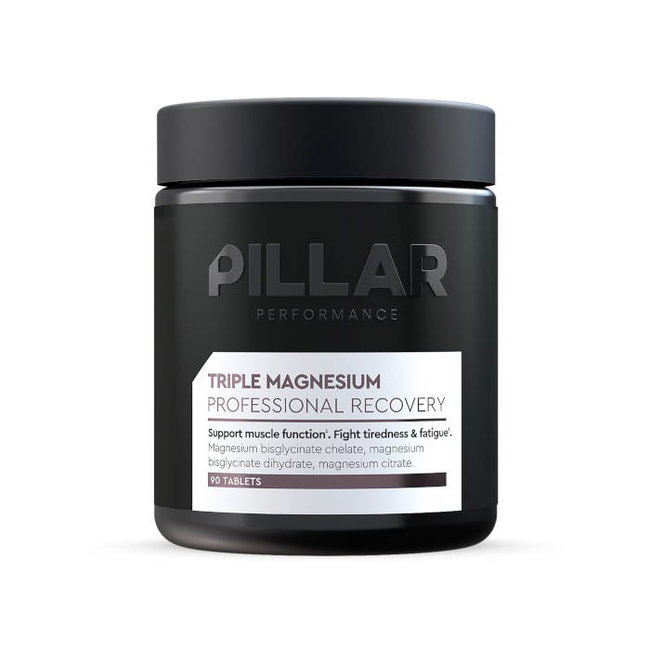 Pillar Performance - supliment magneziu Triple magnesium professional recovery (New formula) - 90 pastile