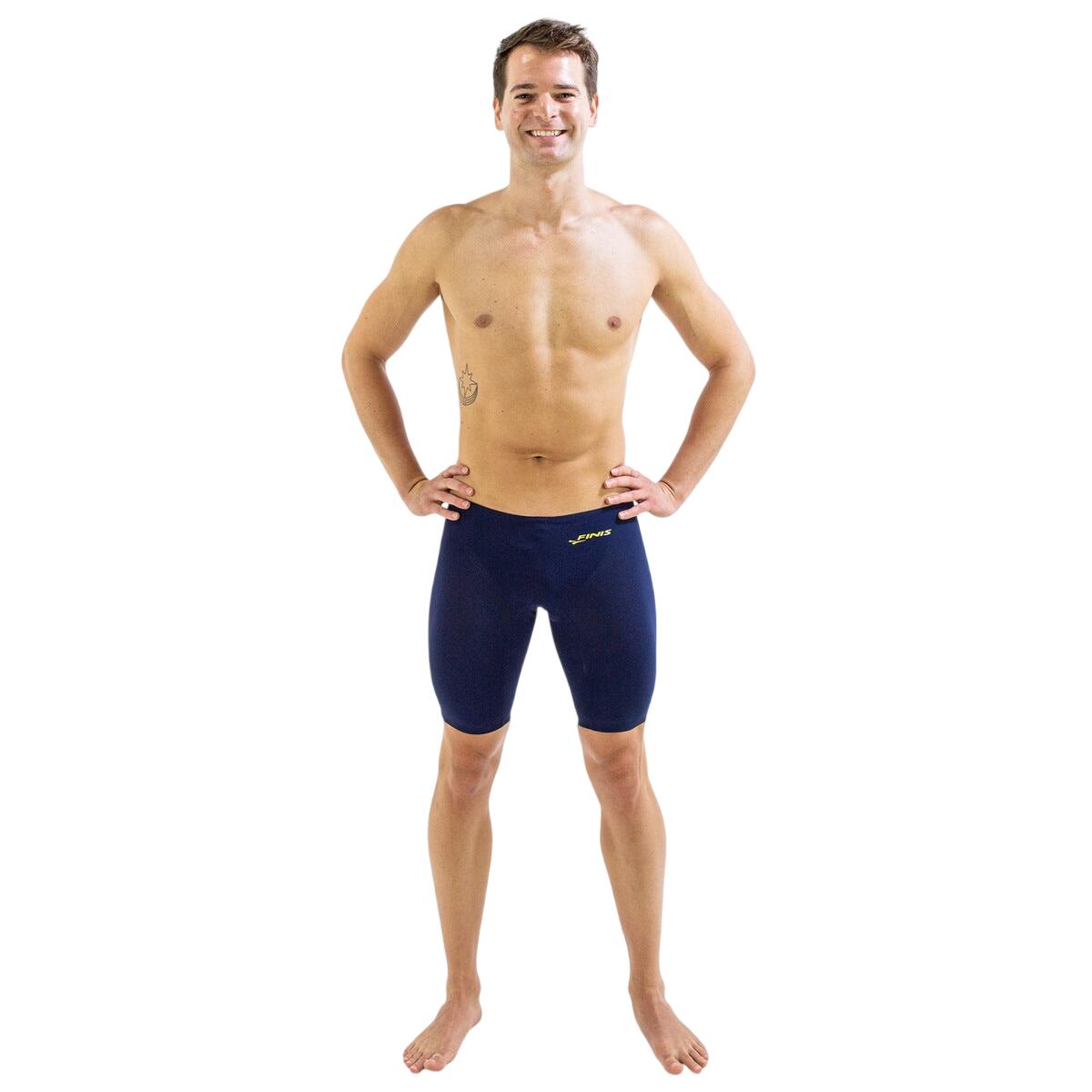 Finis Finis - Costum inot tehnic pentru baieti sau barbati - Fuse Jammer - bleumarin