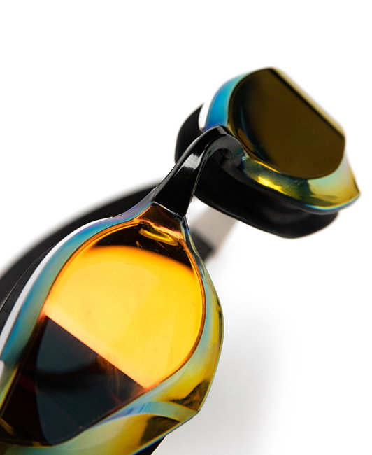 Arena - ochelari inot - Cobra Edge Swipe Mirror - Gold | White I Black