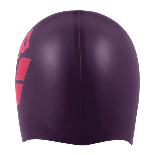Arena - casca inot silicon - Big Logo - Plum I Bright I Coral