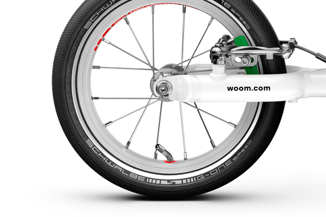 Bicicleta copii Woom 1 Go cu roti 12" albastru Metallic Blue