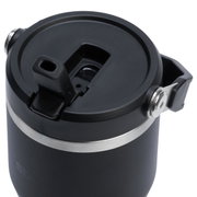 Stanley - termos tip sticla cu pai - IceFlow™ Flip Straw Tumbler - 0.6L - negru