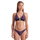 Arena - costum inot femei 2 piese - Monogram Elastic Bikini Triangle - Black I Multi