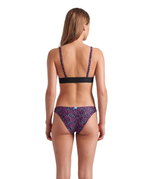 Arena - costum inot femei 2 piese - Monogram Elastic Bikini Triangle - Black I Multi