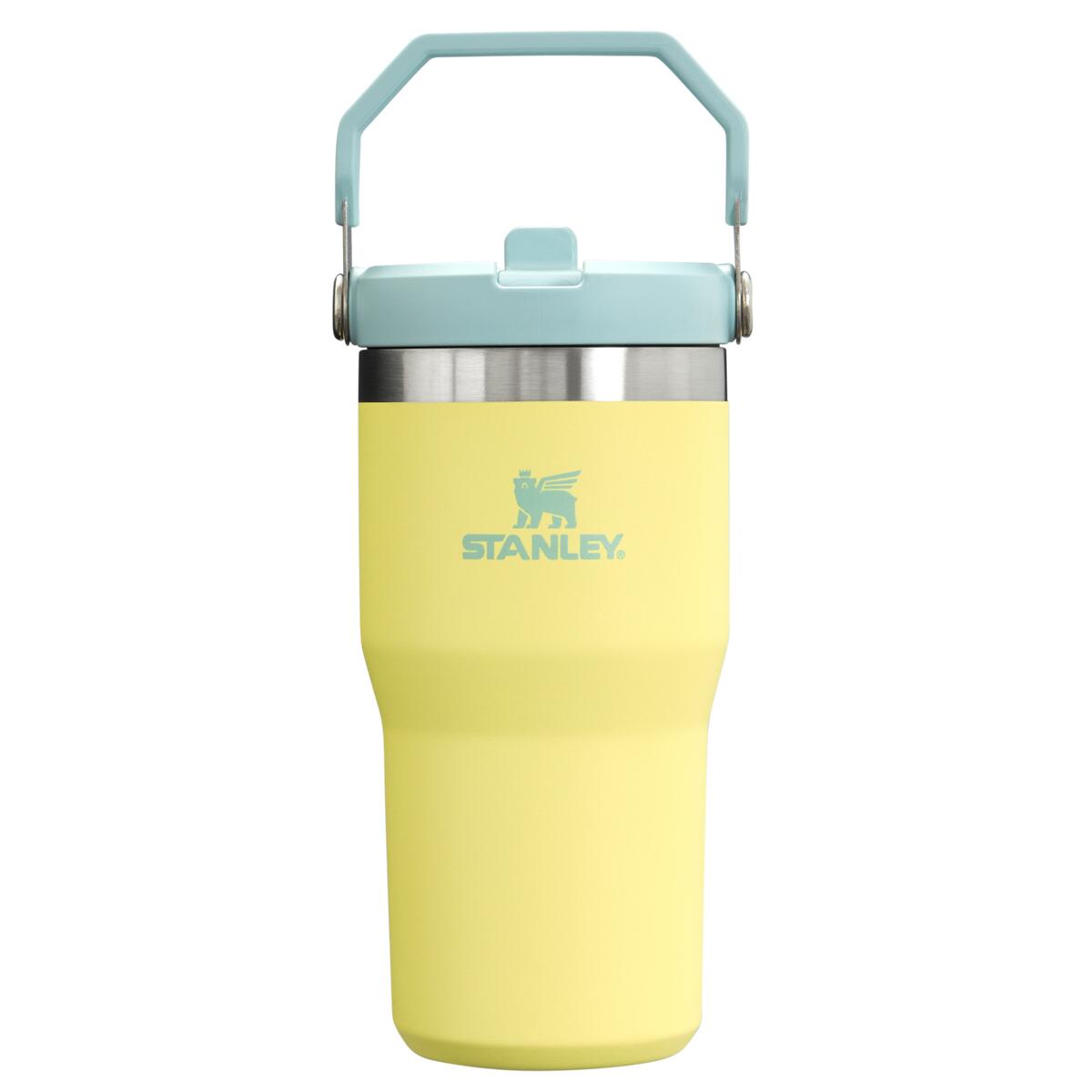 Stanley Stanley - termos tip sticla cu pai - IceFlow™ Flip Straw Tumbler - 0.6L - galben