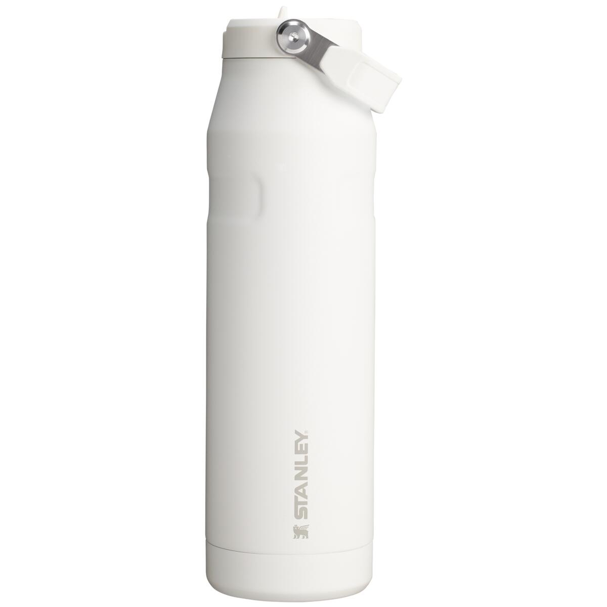 Stanley Stanley - termos tip sticla cu pai - Iceflow Flip Straw Lid - alb - 1.06 L