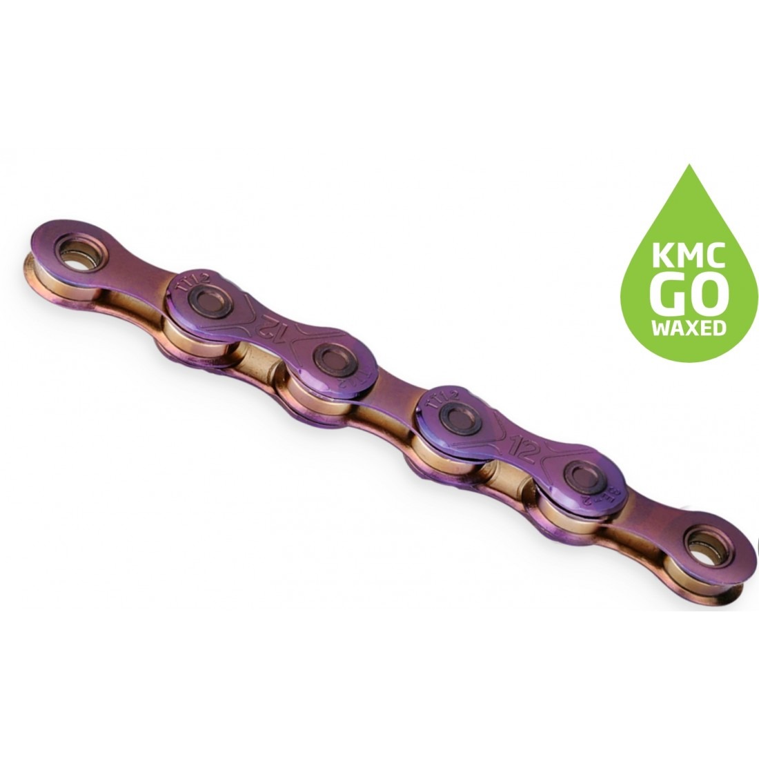Bicycle Chains KMC - lant - 12 viteze - TT12 Neochrome - 126 Zale - ceruit