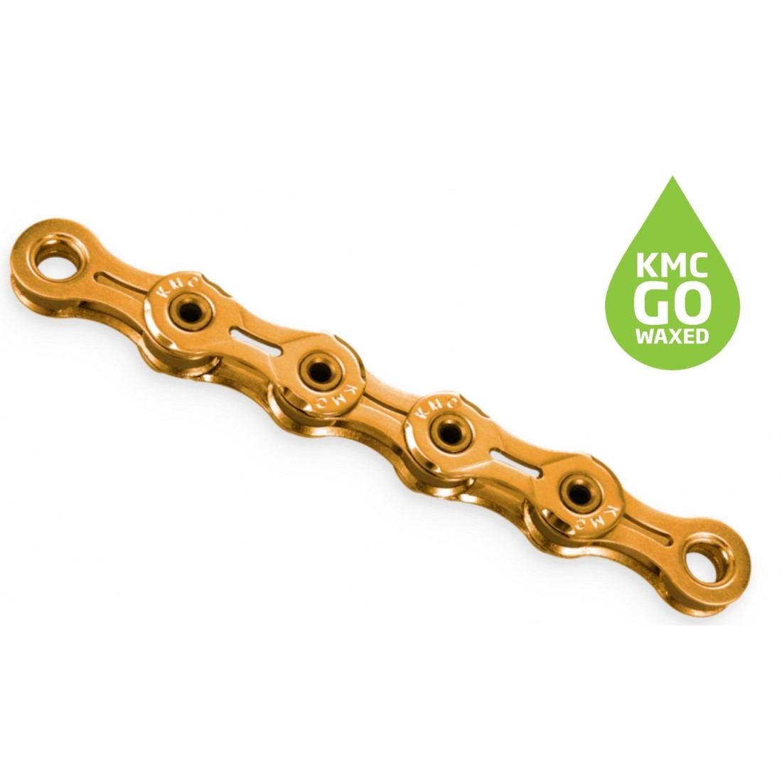 Bicycle Chains KMC - lant - 11 viteze - X11SL Ti-N - 118 zale - ceruit - gold