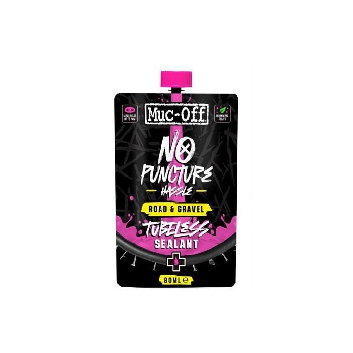 Muc-Off Muc-Off - solutie antipana - No Puncture Hassle - Road si Gravel Tubeless - 80 ml