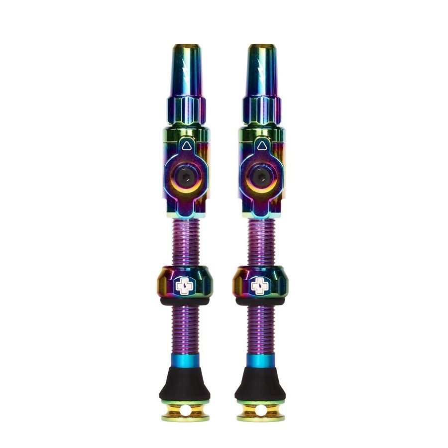 Bicycle Tubes Muc-Off - valve tubeless - Big Bore Lite (Large) - iridescent