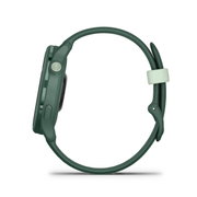 Garmin - vivoactive 6 smartwatch cu GPS și AMOLED - ramă și carcasă verde Jasper - bratara din silicon verde Jasper