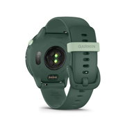 Garmin - vivoactive 6 smartwatch cu GPS și AMOLED - ramă și carcasă verde Jasper - bratara din silicon verde Jasper
