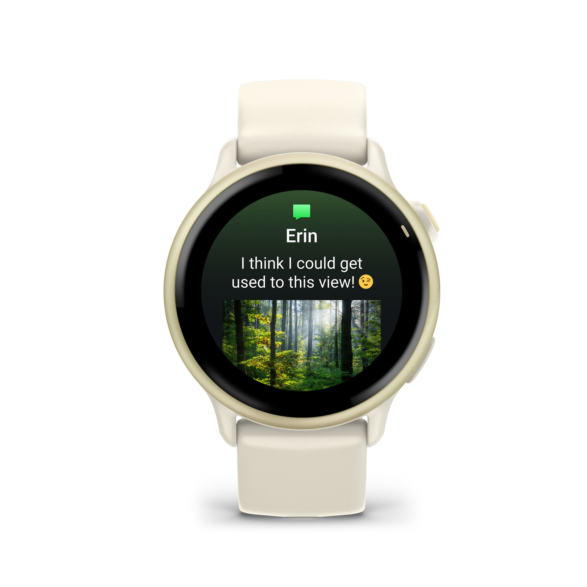 Garmin - vivoactive 6 smartwatch cu GPS și AMOLED - ramă lunar