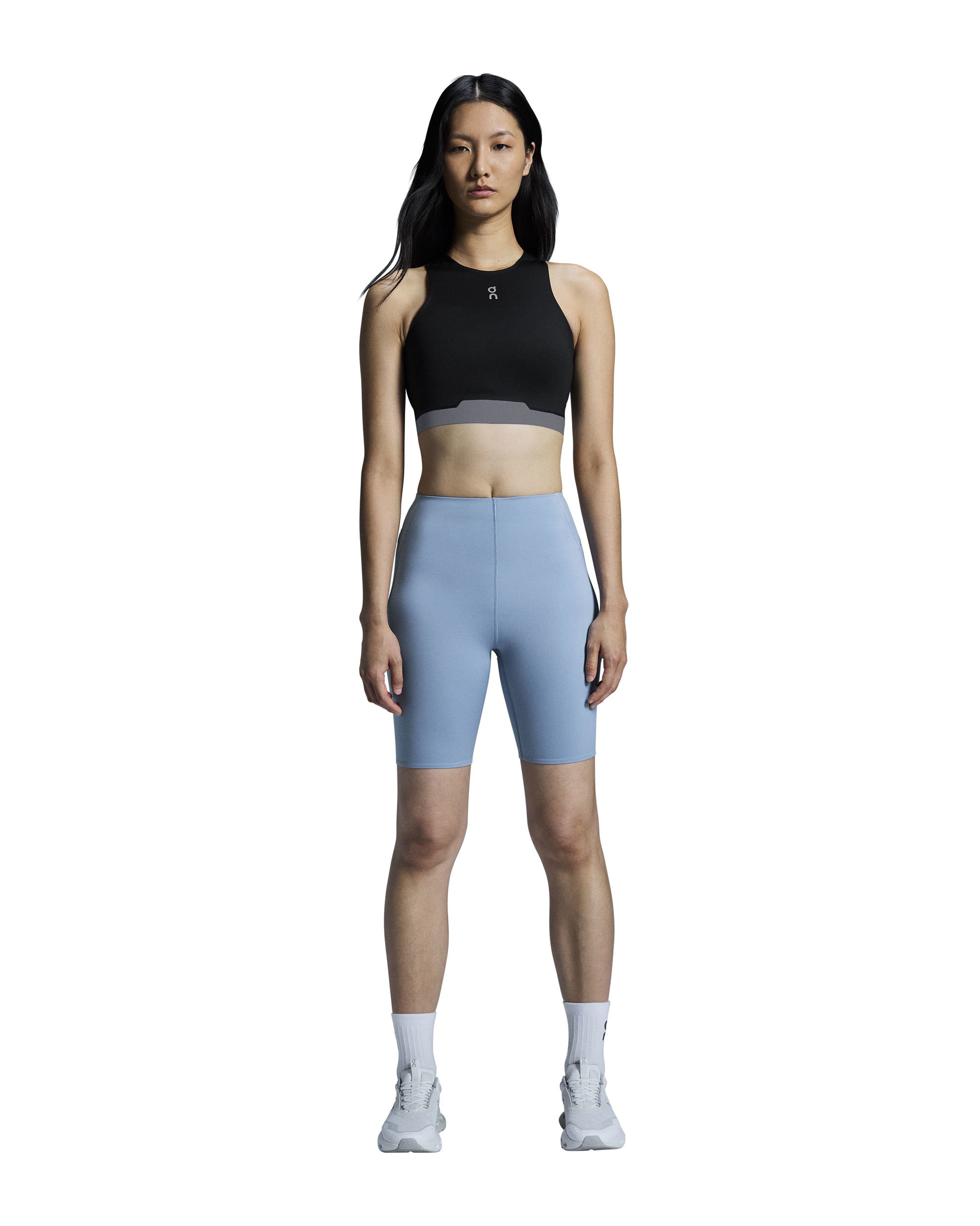 Underwear & Socks On - bustiera - Train 2-In-1 Crop W - Black