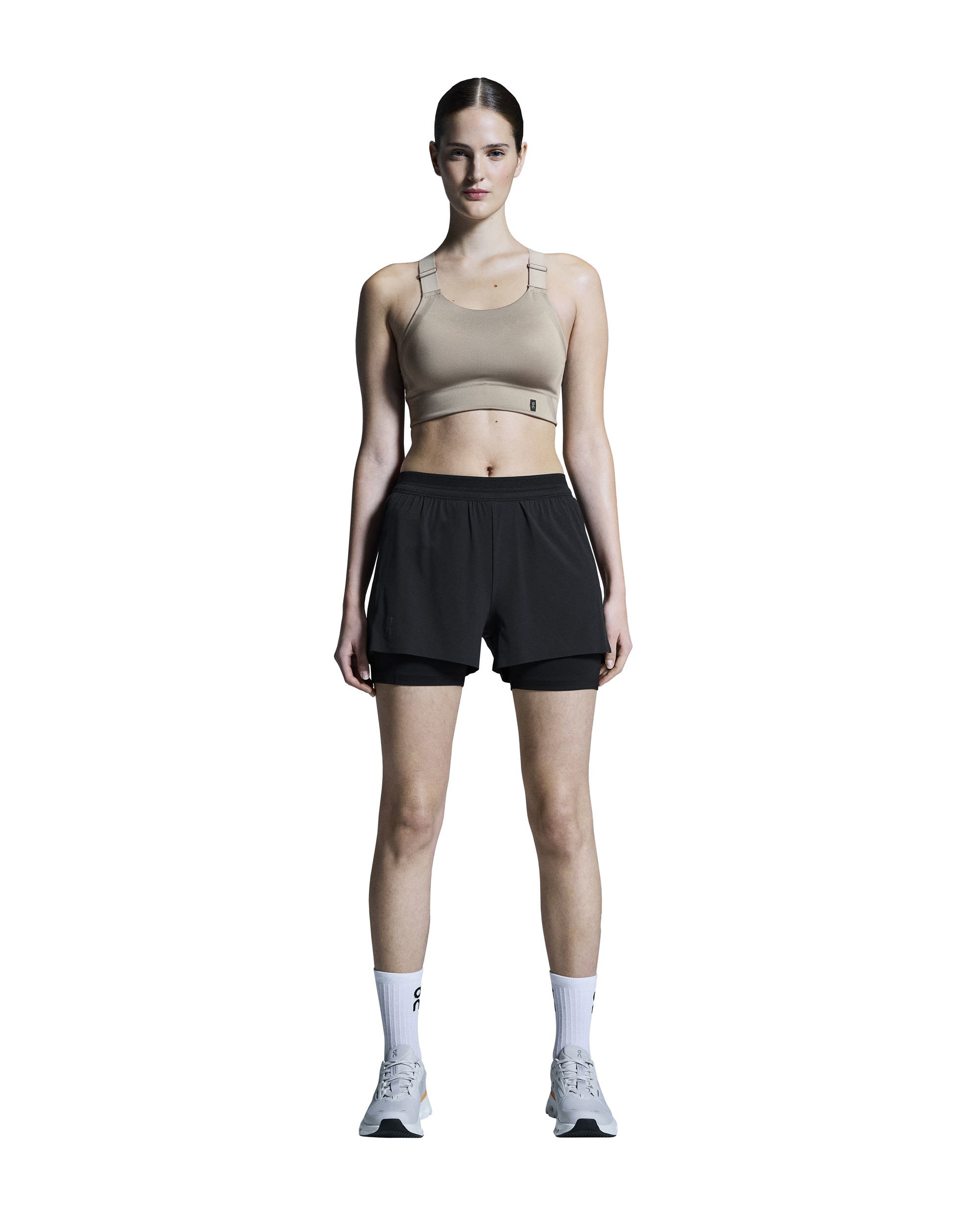 Sporting Goods On - pantaloni scurti - 3" Performance 2/1 Shorts W - Black