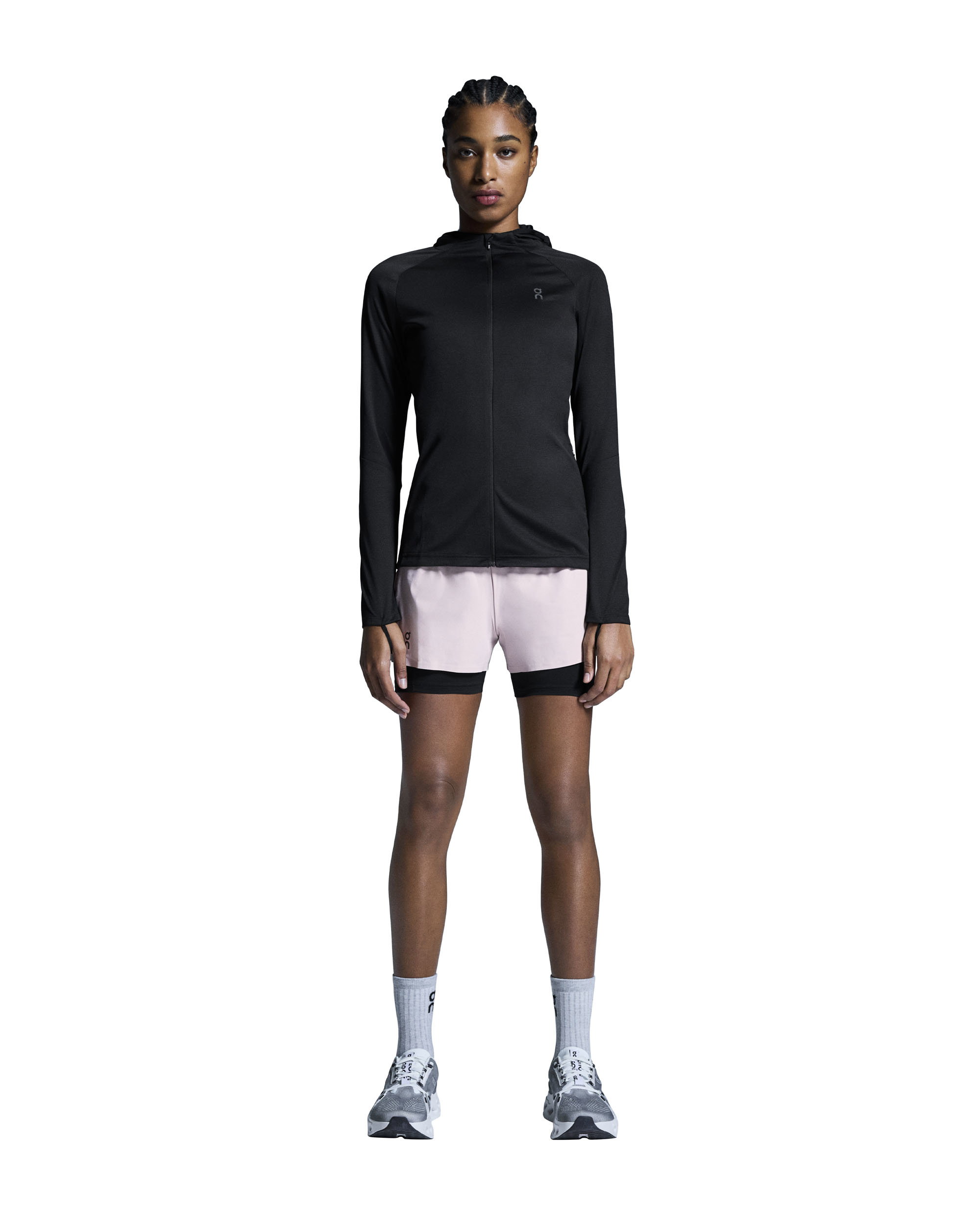 On On - pantaloni scurti - 3" Performance 2/1 Shorts W - Mauve | Black