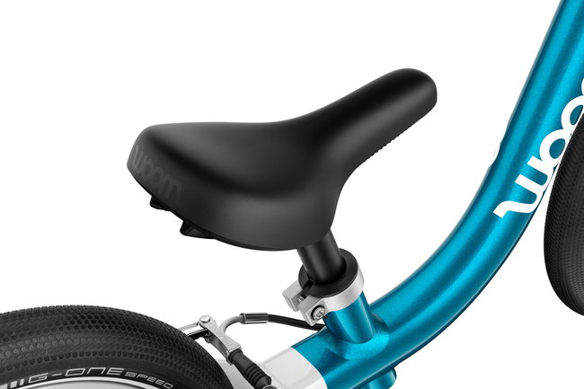 Bicicleta copii Woom 1 Go cu roti 12" albastru Metallic Blue