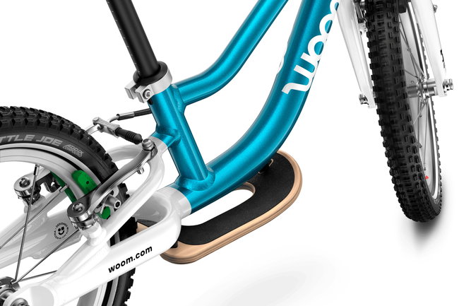 Bicicleta copii Woom 1 Go cu roti 12" albastru Metallic Blue