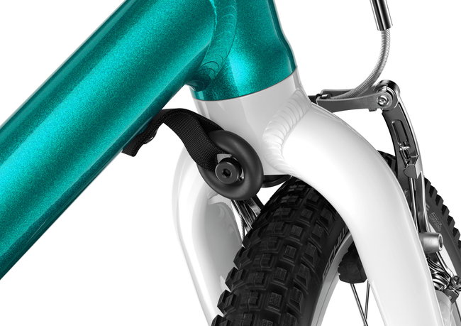 Bicicleta copii Woom 2 Go cu roti 14" verde Metallic Turquoise Petrol