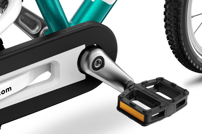 Bicicleta copii Woom 2 Go cu roti 14" verde Metallic Turquoise Petrol