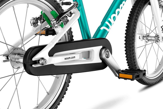 Bicicleta copii Woom 2 Go cu roti 14" verde Metallic Turquoise Petrol
