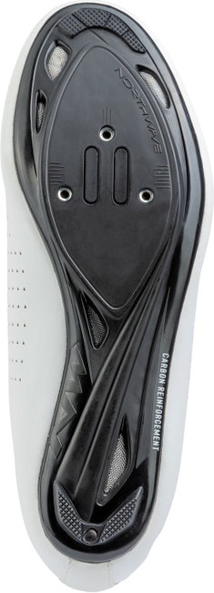 Northwave - pantofi ciclism sosea - Core Plus 2 - White | Red Fluo