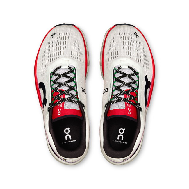 On - pantofi alergare - Cloudmonster 2 W - Ivory | Red