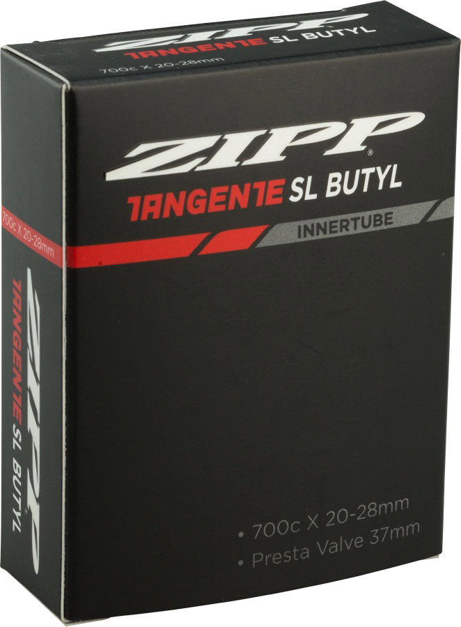Bicycle Tubes ZIPP - camera bicicleta 28" - Tangente SL Butyl - presta 37mm - 700 x 20-28mm