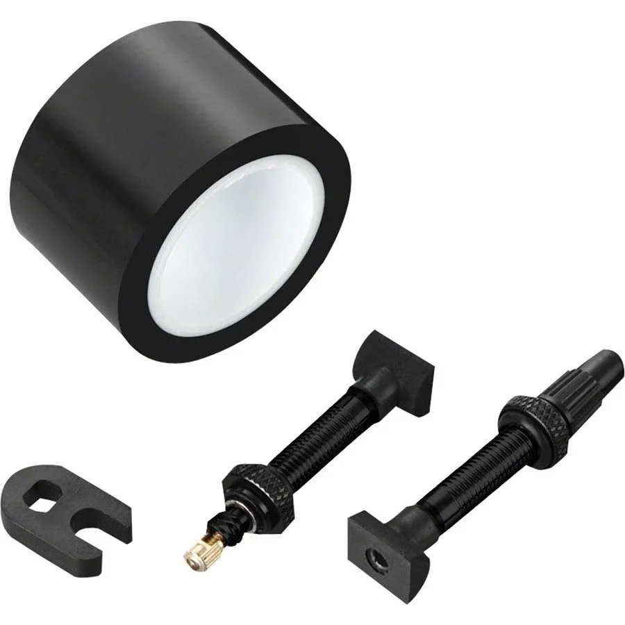 Bicycle Tubes ZIPP - kit - Tubeless Valve 60mm I Tape 26mm