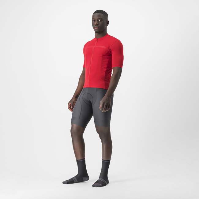 Castelli - tricou ciclism maneca scurta regular fit - Classifica Jersey - rosu