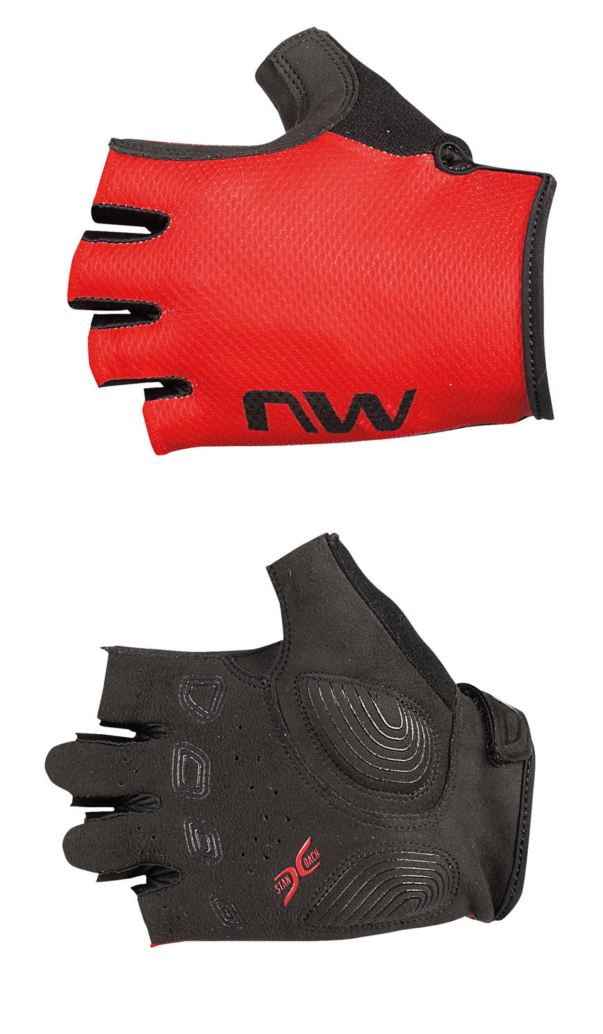 Northwave Northwave - manusi degete scurte - Active Short Finger Glove - Radiant Red