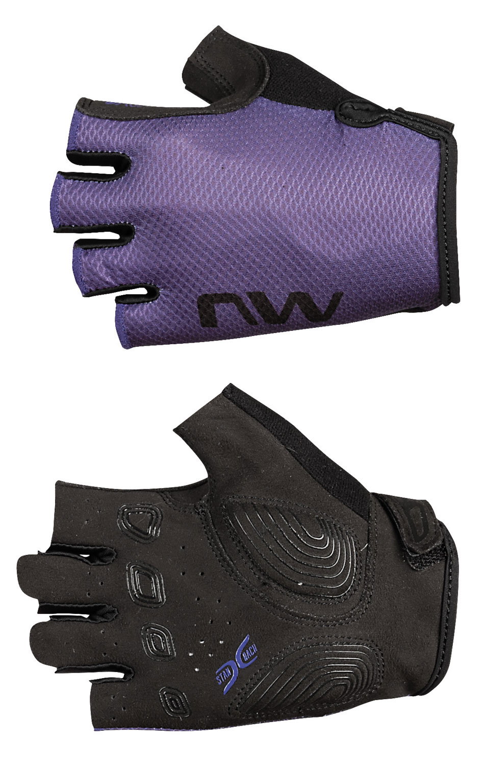 Northwave Northwave - manusi degete scurte - Active Woman Short Finger Glove - Dark Purple