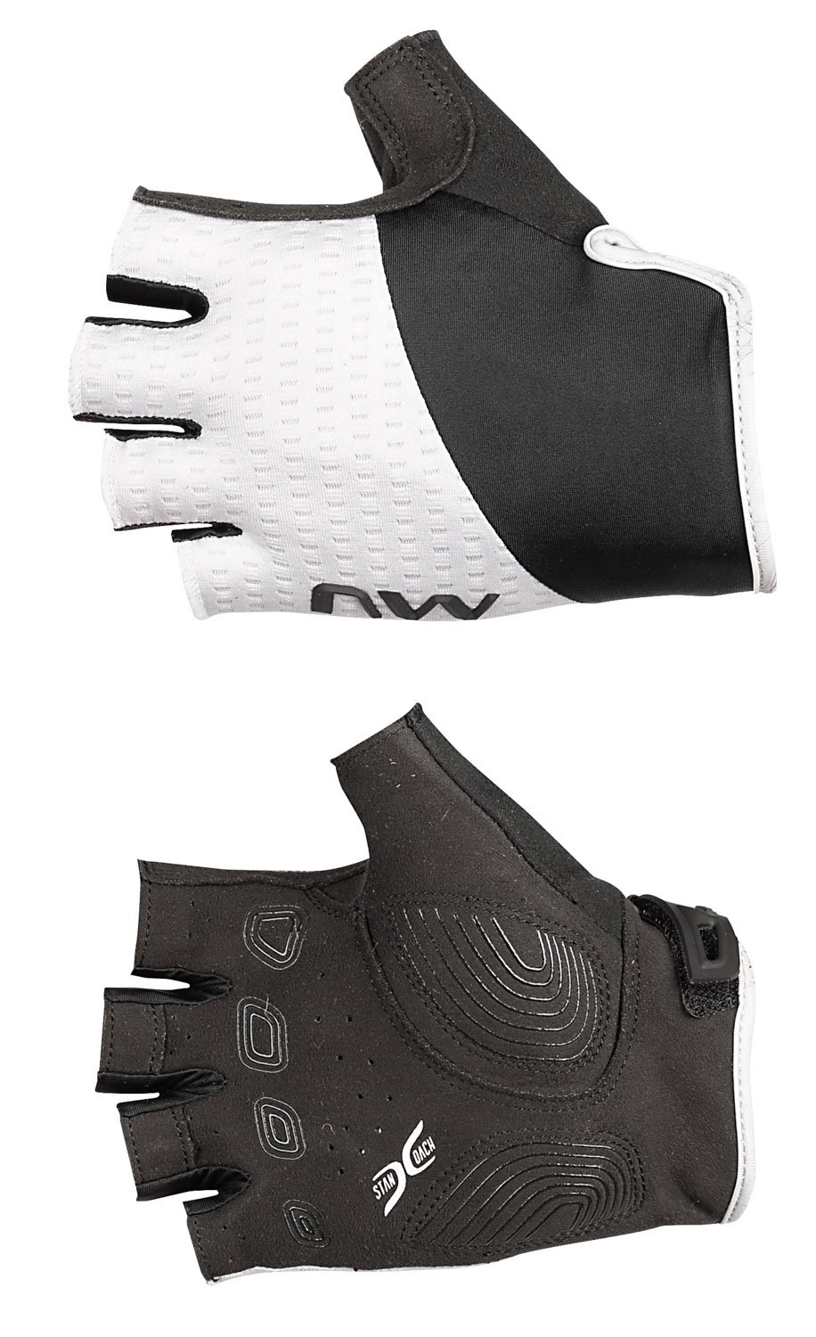 Northwave Northwave - manusi degete scurte - Fast Short Finger Glove - Light Grey