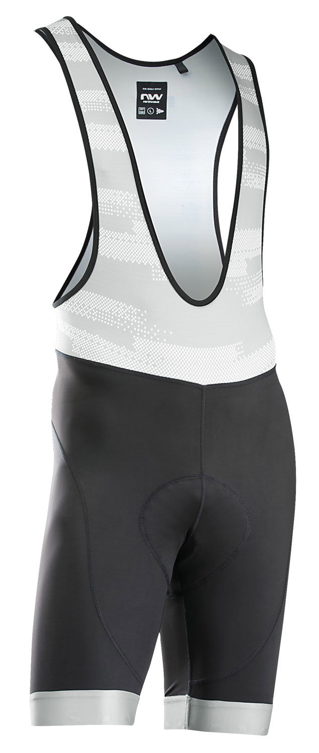 Northwave Northwave - pantaloni scurti cilism cu bretele - Active EVO Bibshort - Black | Light Grey